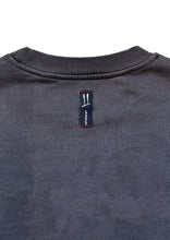 Load image into Gallery viewer, Crewneck Cropped Sweater | Washed black
