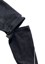 Load image into Gallery viewer, Convirtable Jacket | Selvedge Denim Dark Blue
