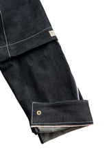 Load image into Gallery viewer, Convirtable Jacket | Selvedge Denim Dark Blue
