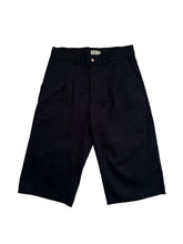 Load image into Gallery viewer, Twill Jorts | Black
