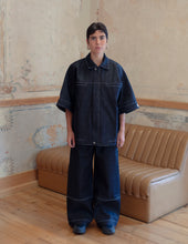 Load image into Gallery viewer, Convirtable Jacket | Selvedge Denim Dark Blue
